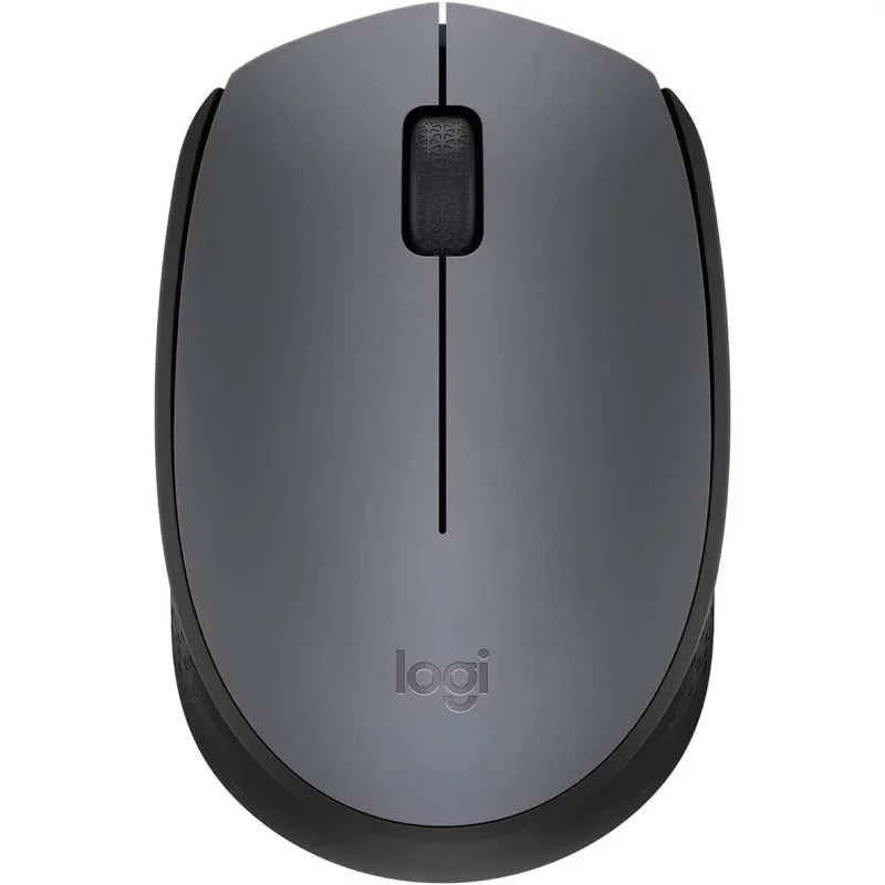 Logitech M170 Wireless Mouse, 2.4 GHz With USB Nano Receiver, Optical Tracking, 12-Months Battery Life, Ambidextrous, PC/Mac/Laptop - Grey, 910-004642 - eBuy UAE